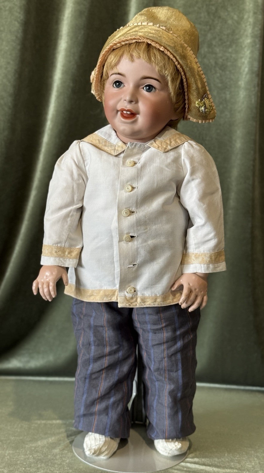 LARGE 26” French SFBJ 236 Laughing Jumeau Character Bisque Toddler Doll