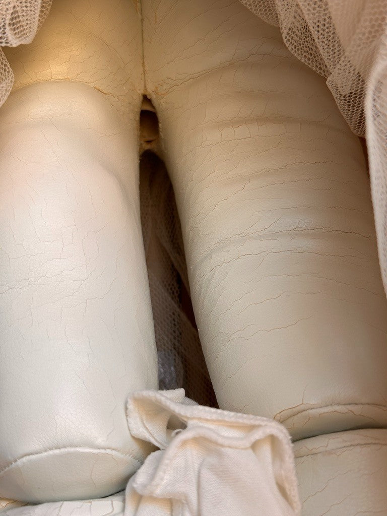 Large Mary Benner 32" Porcelain Repro of French Bru Jne Bebe Bride Doll LE 400