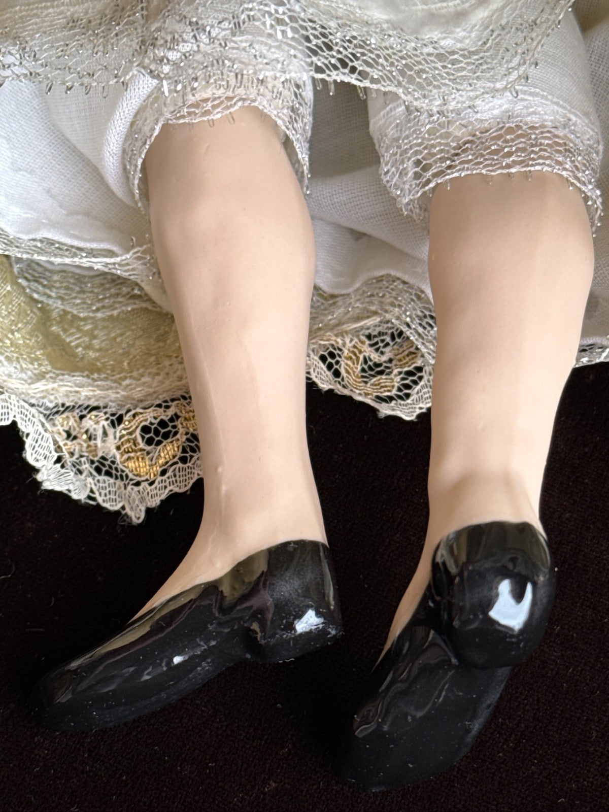 OOAK Collectible 14.5" Kathy Redmond Carlotta Porcelain Character Doll