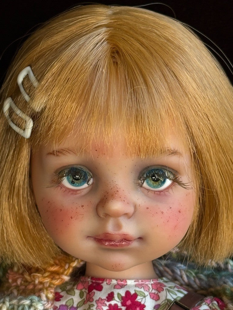 OOAK Repainted Paola Reina Doll by Ukrainian Artist Zhanna Ivko in Box + Tag