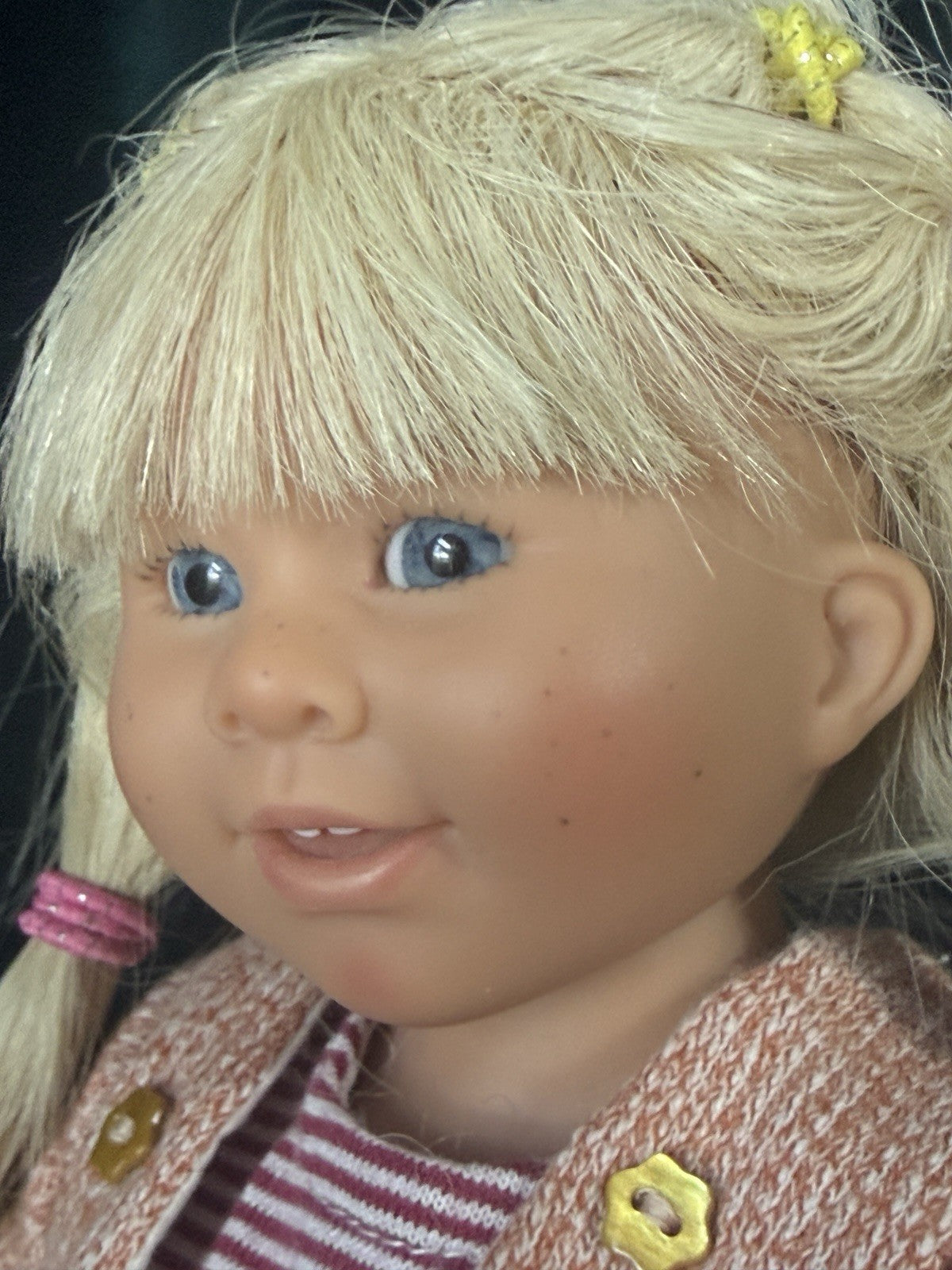 Collectible Artist Wichtel Muller 12” Vinyl Doll “Rosi”
