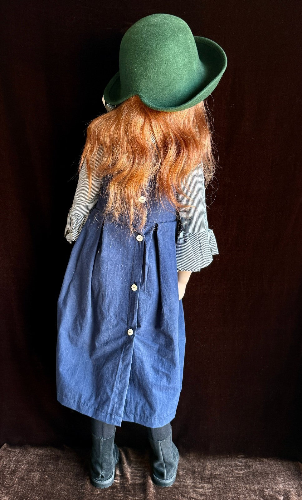 Rare Huge Lifelike Zwergnase 35” Philomene Vinyl Doll 2018 LE 45 in Box