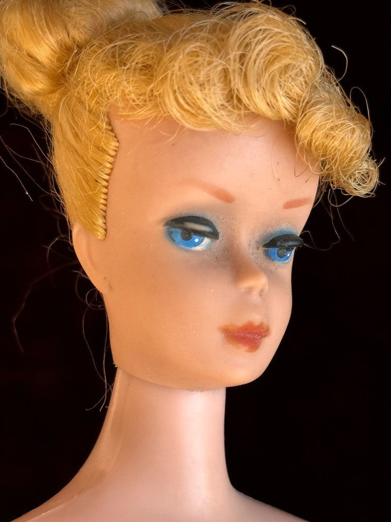 Early Mattel Vintage Blonde Ponytail Barbie Doll