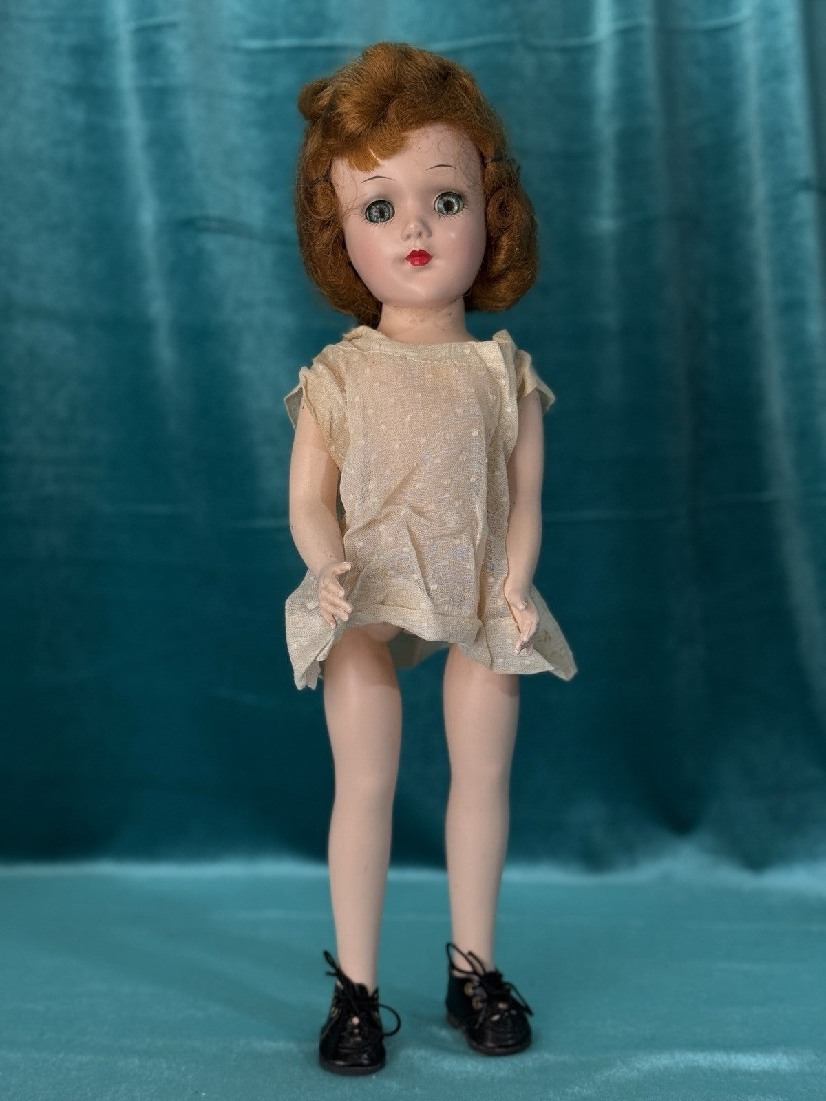 Vintage 14" Mary Hoyer Plastic Doll Skiing Vintage Outfit
