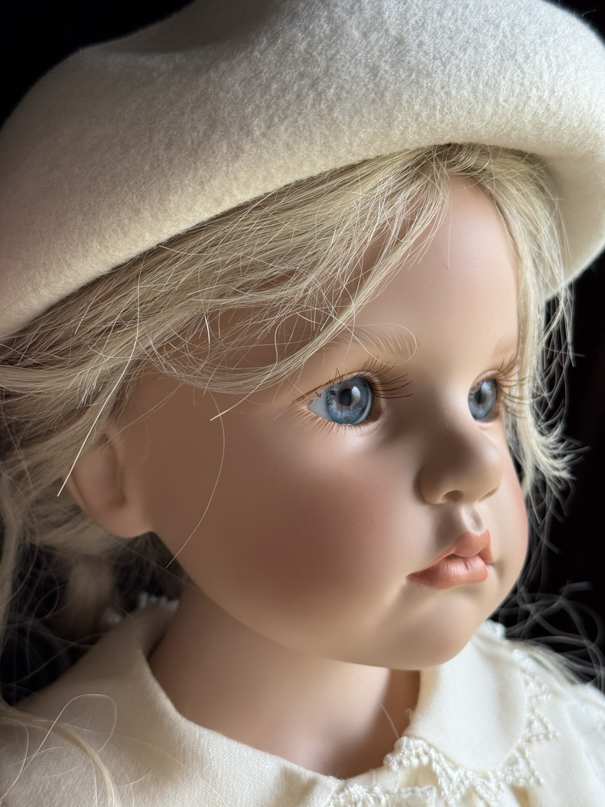 Collectible Vinyl 30” Bambina Bella Doll by Hildegard Gunzel WMP LE 500, Box