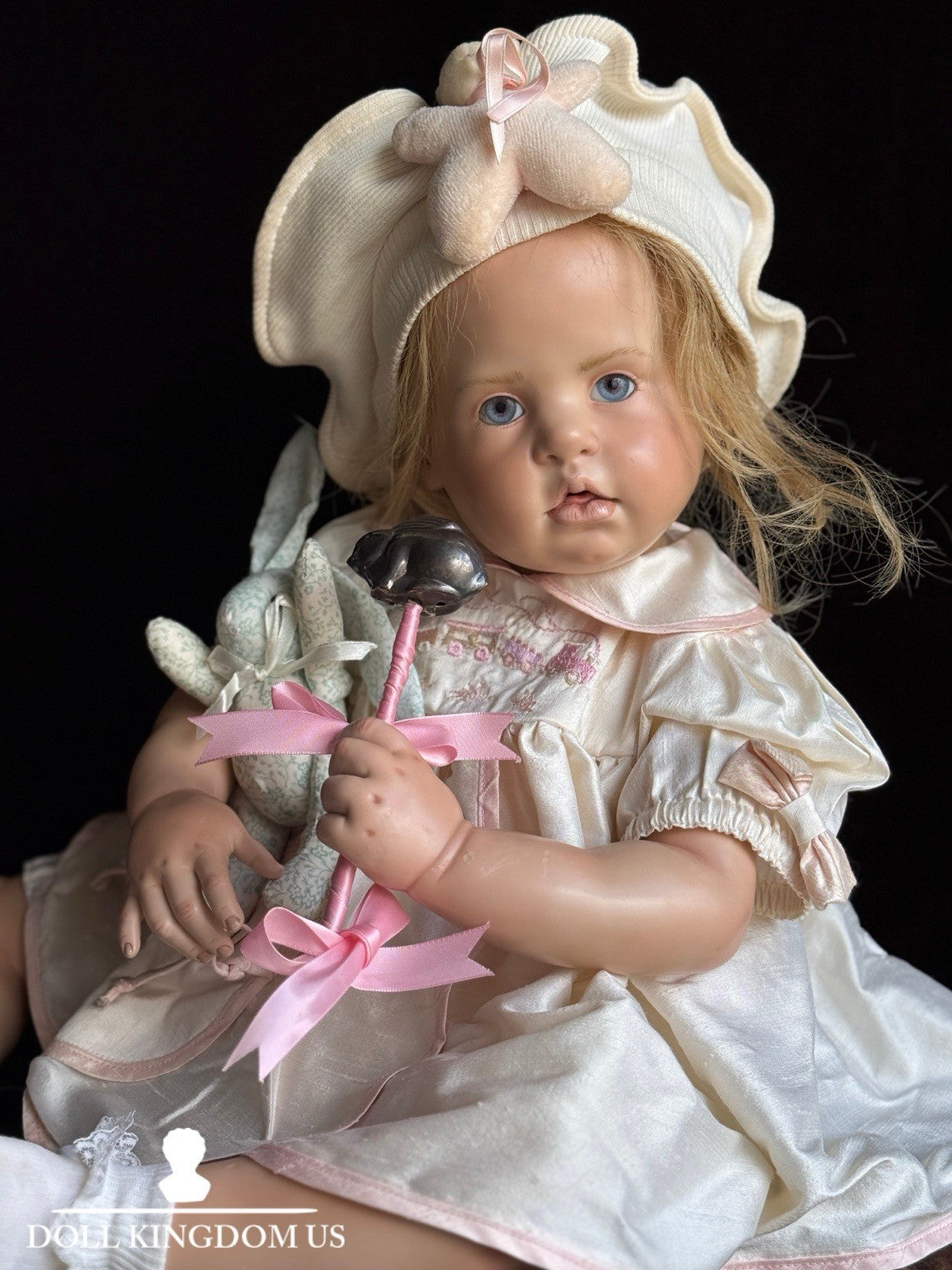 German 23” Hildegard Gunzel Wax Over Porcelain Emily Doll in Box LE USA 25