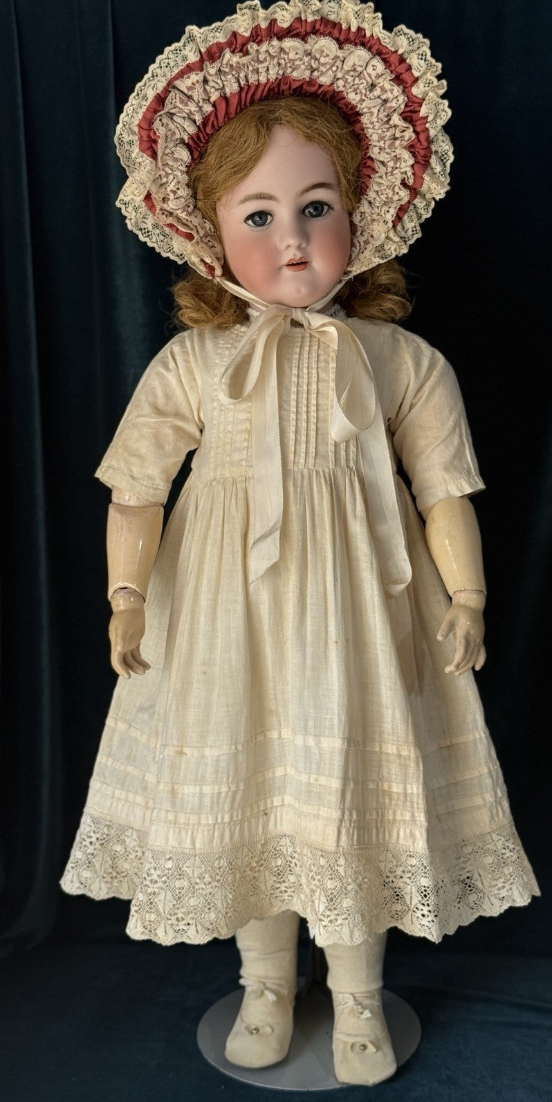 Antique German Simon Halbig Heinrich Handwerck 31” Doll Bisque Head