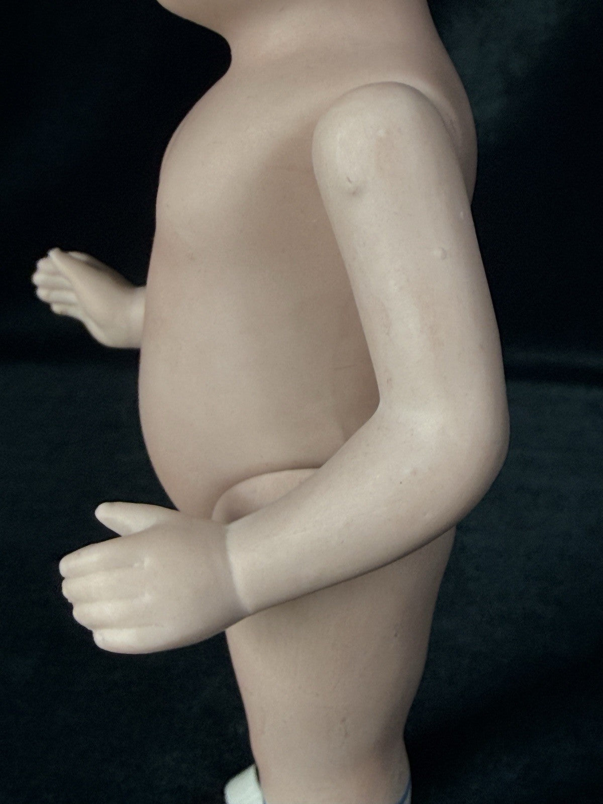 Antique German Kestner (?) All Bisque Mignonette 7” Doll