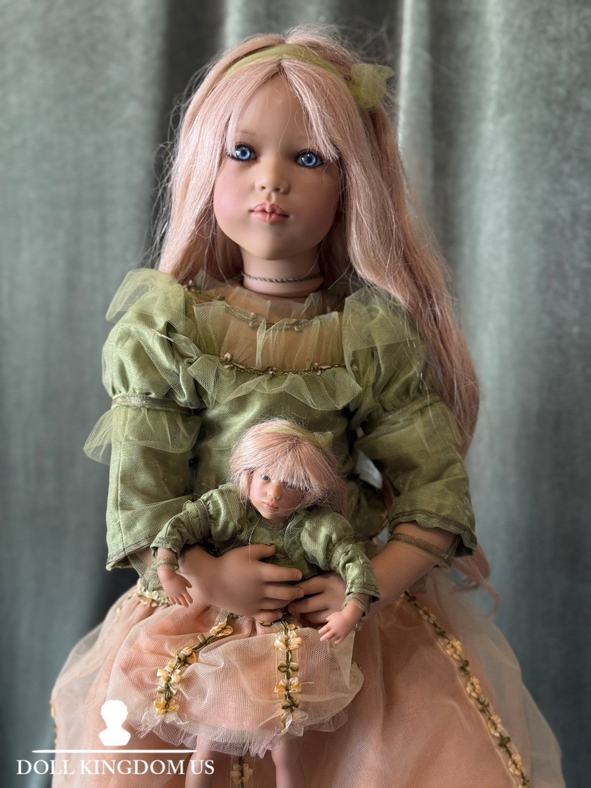 Vinyl Annette Himstedt Himmelschusselchen 2001 Club Member Collector 31” Doll