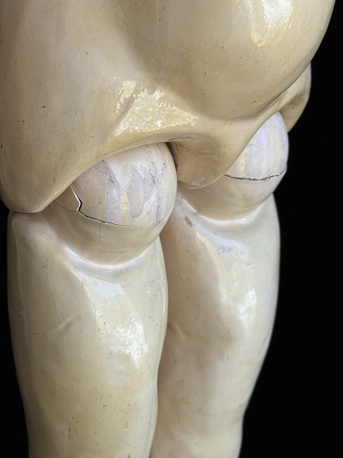 Large Antique German 28” Heinrich  Handwerck 99 DEP Bisque Head Doll