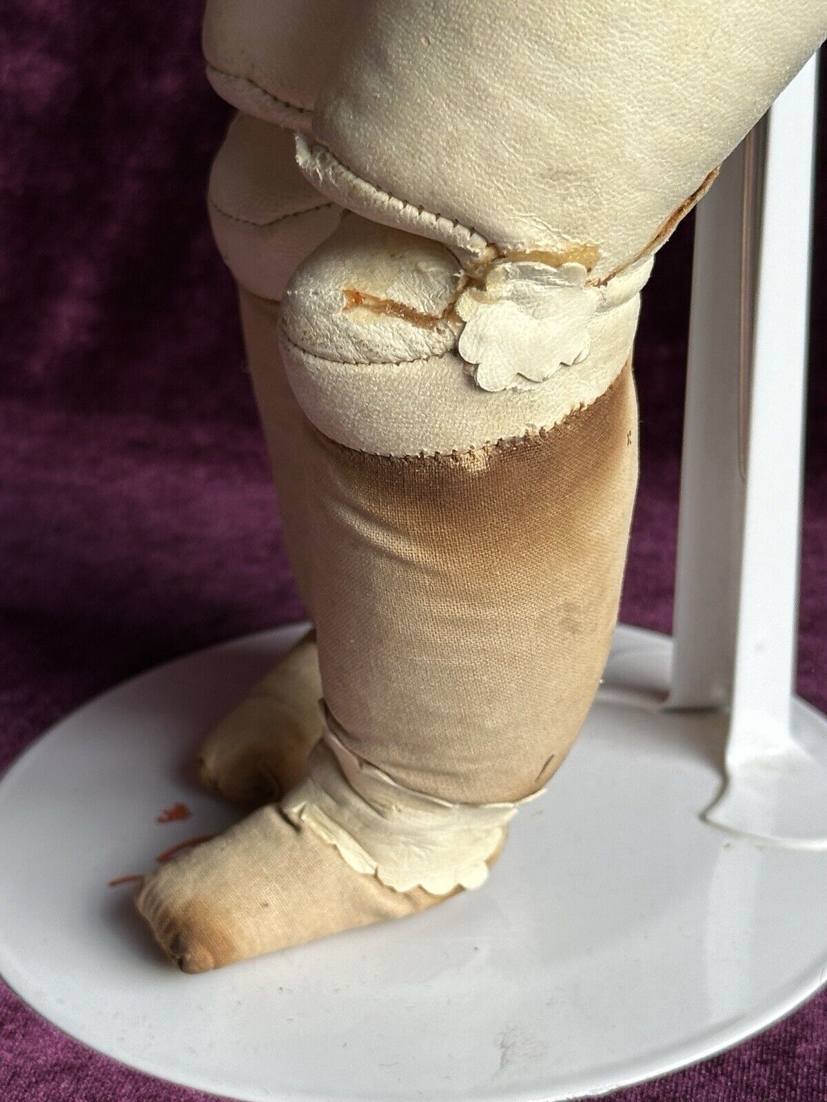 Antique German 18” Cuno Otto Dressel COD 93 (?) C DEP Bisque Shoulder Head Doll