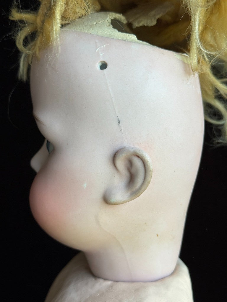 Large Antique German 27” Kestner 214 Bisque Head Doll
