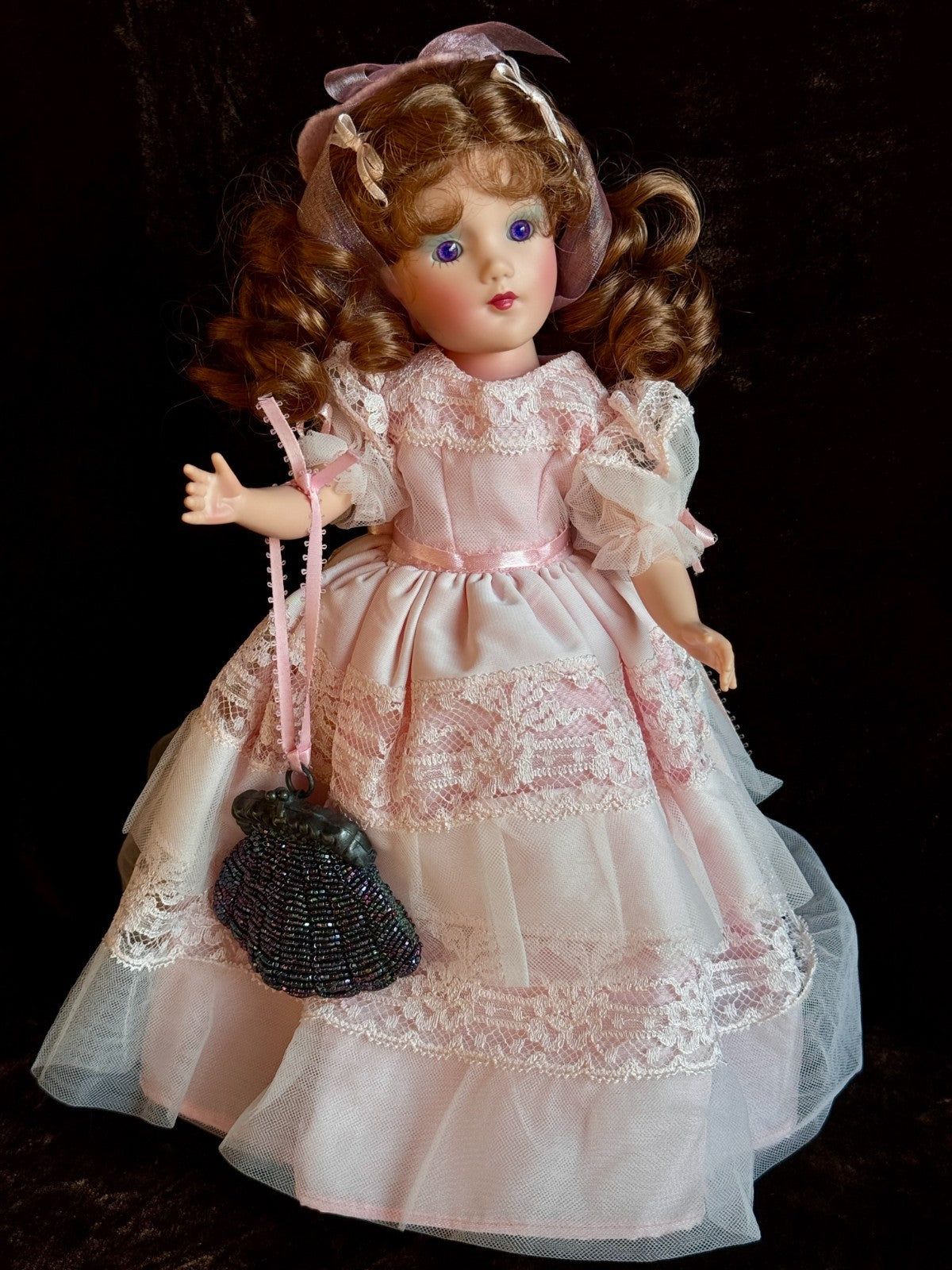 Mary Hoyer Mary Lynne 13” Vinyl Doll New in Box Doll