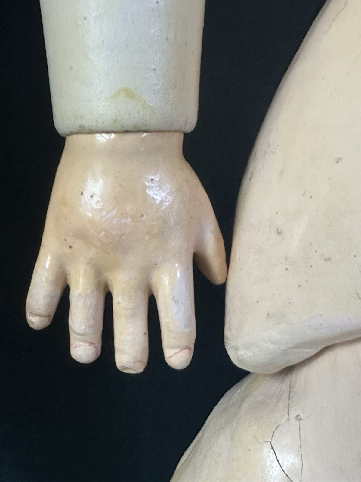 Antique German Shoenau & Hoffmeister Mold 5300 Bisque Head 23” Doll