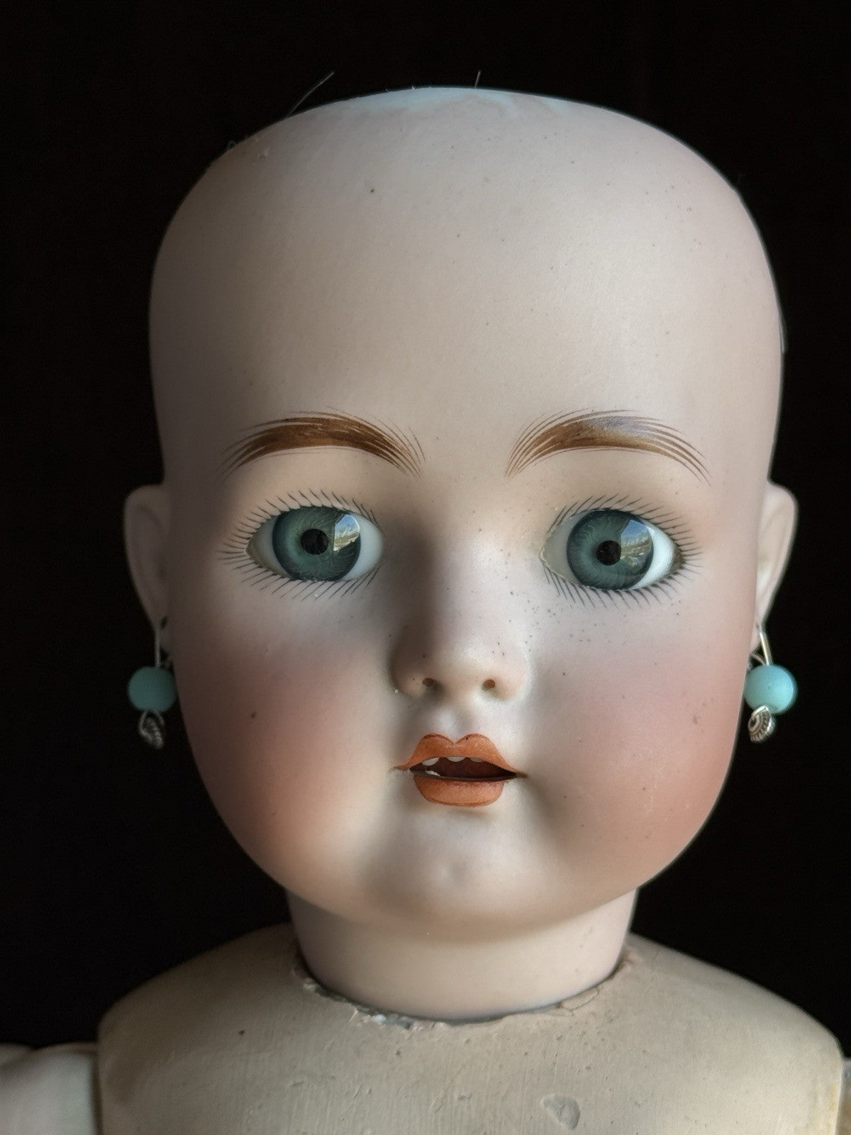 Antique German 19.5” Simon & Halbig Kammer & Reinhardt 53 Bisque Head Doll