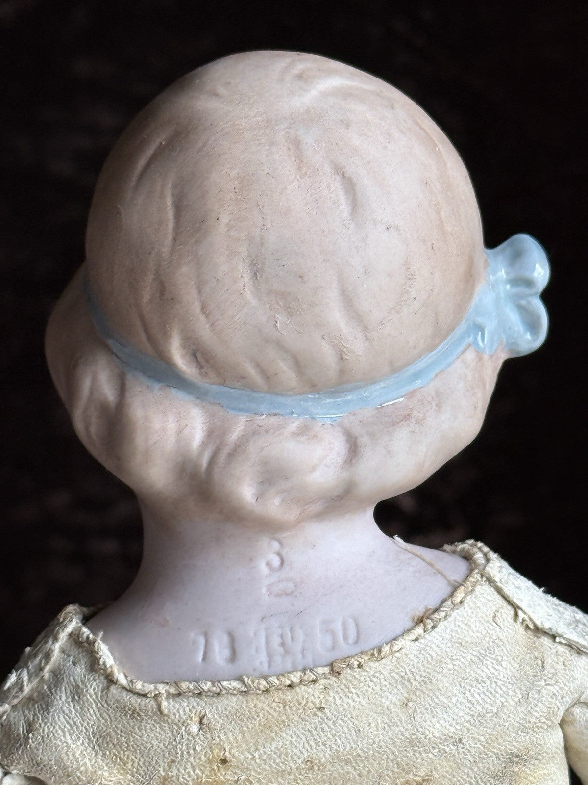 Antique German 11” Gebruder Heubach Coquette Bisque Shoulder Head Character Doll