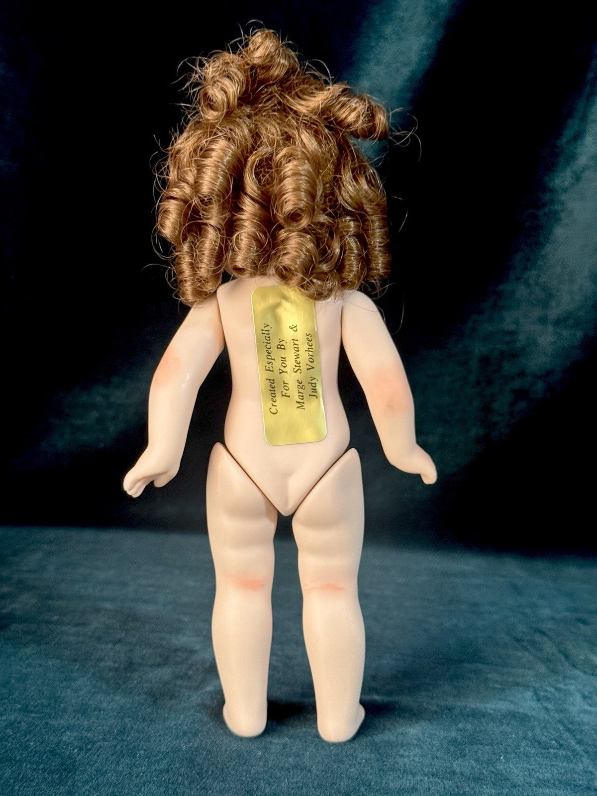 UFDC Artist Judy Vorhees All Bisque Reproduction Of Antique French Bru Jne Doll