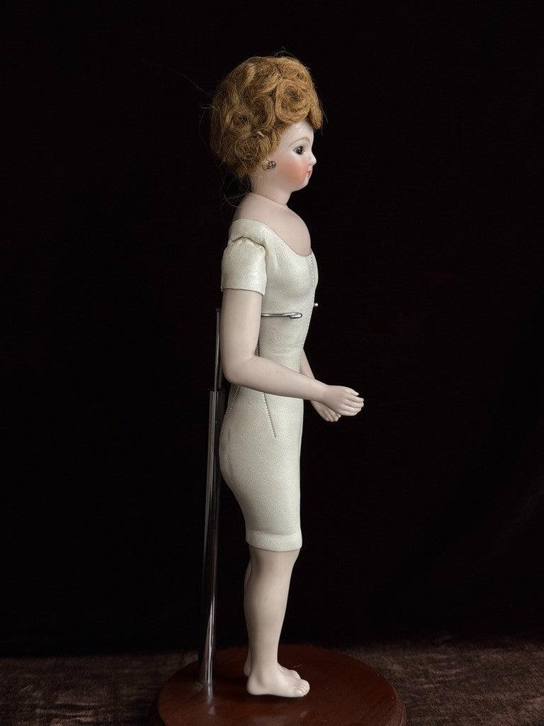 Vintage Artist Porcelain 16” Reproduction of Antique French Fashion Doll