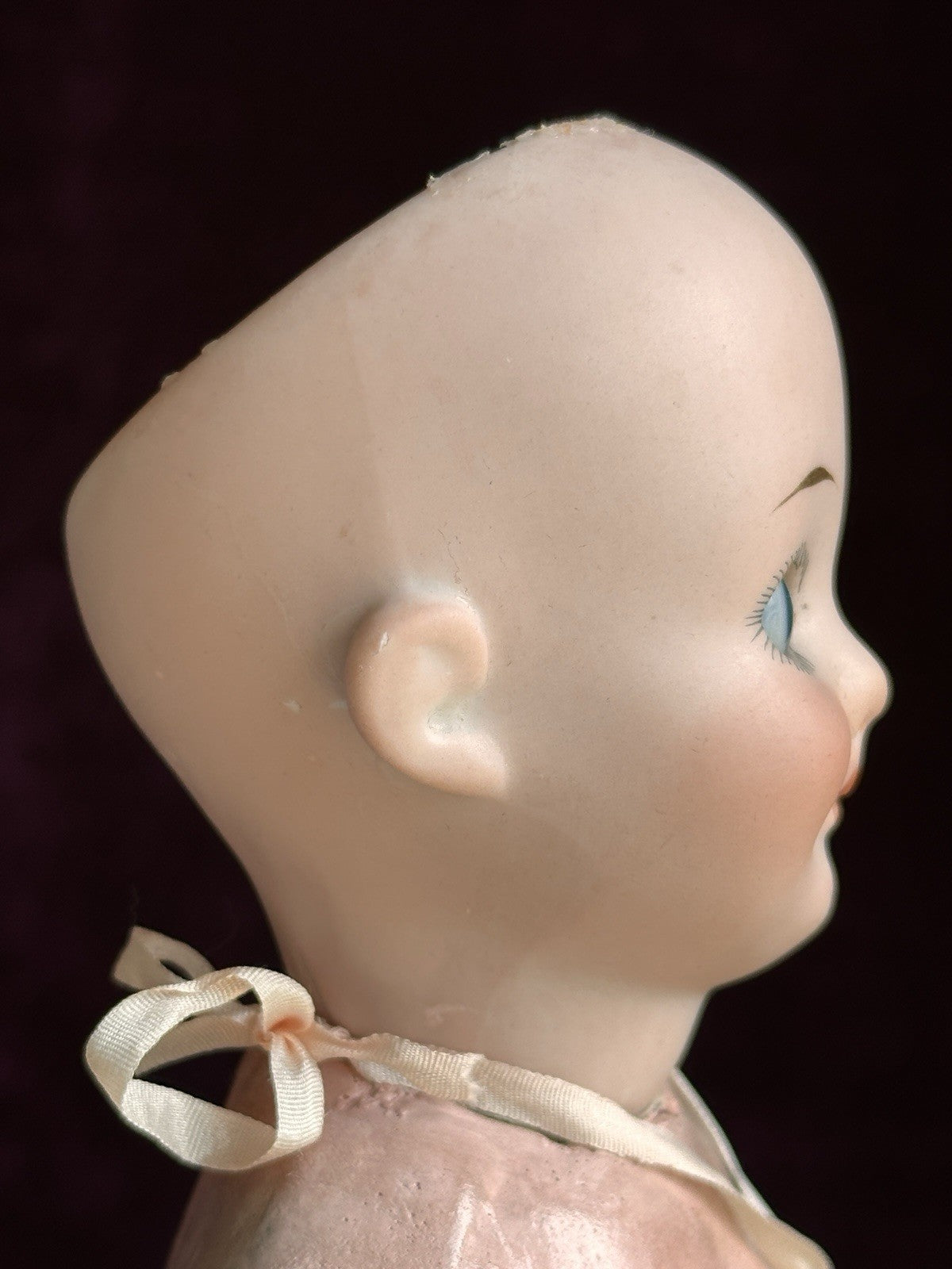 Large Antique German 10” Armand Marseille 323 Googly Eyes Bisque Head Doll
