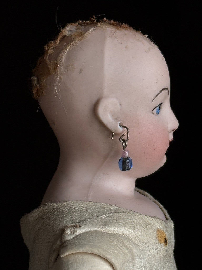 Rare Petite 12" Antique French François Gautier Bisque Head Fashion Doll
