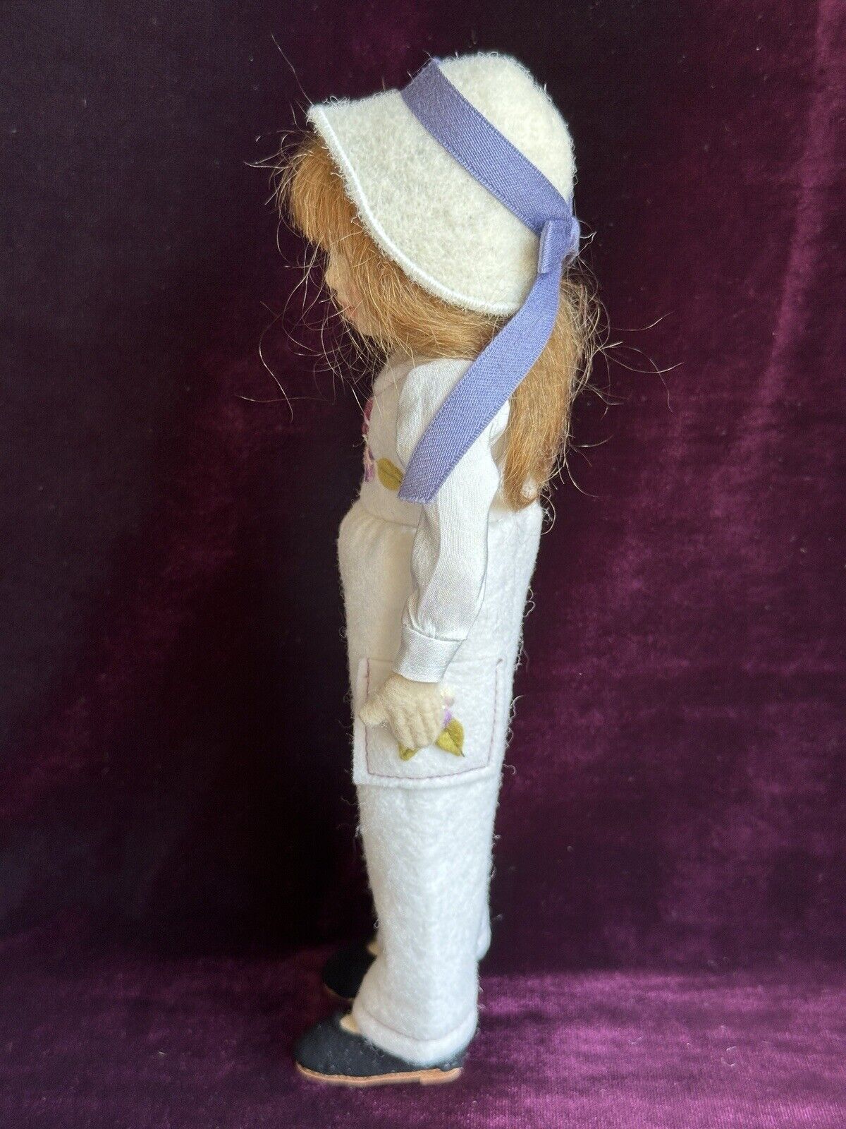 Collectible 8” Miggie Iacono UFDC Kim Felt Doll with Box