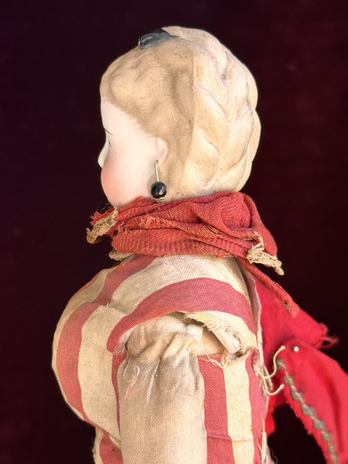 Rare Antique German 13.5” Simon Halbig Parian Bisque Head China Fashion Doll
