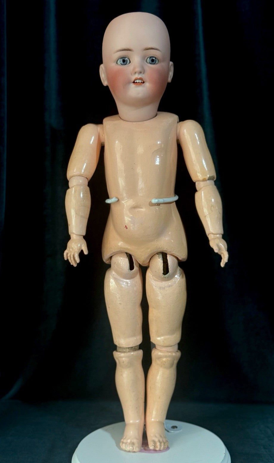 Antique German Simon Halbig Mold 550 21” Doll Bisque Head Composition Body