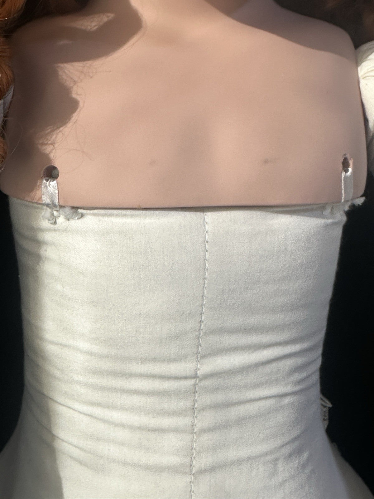 Large 29” Porcelain Doll “Abbie” by Donna Rubert LE 1000 Tag/Toy