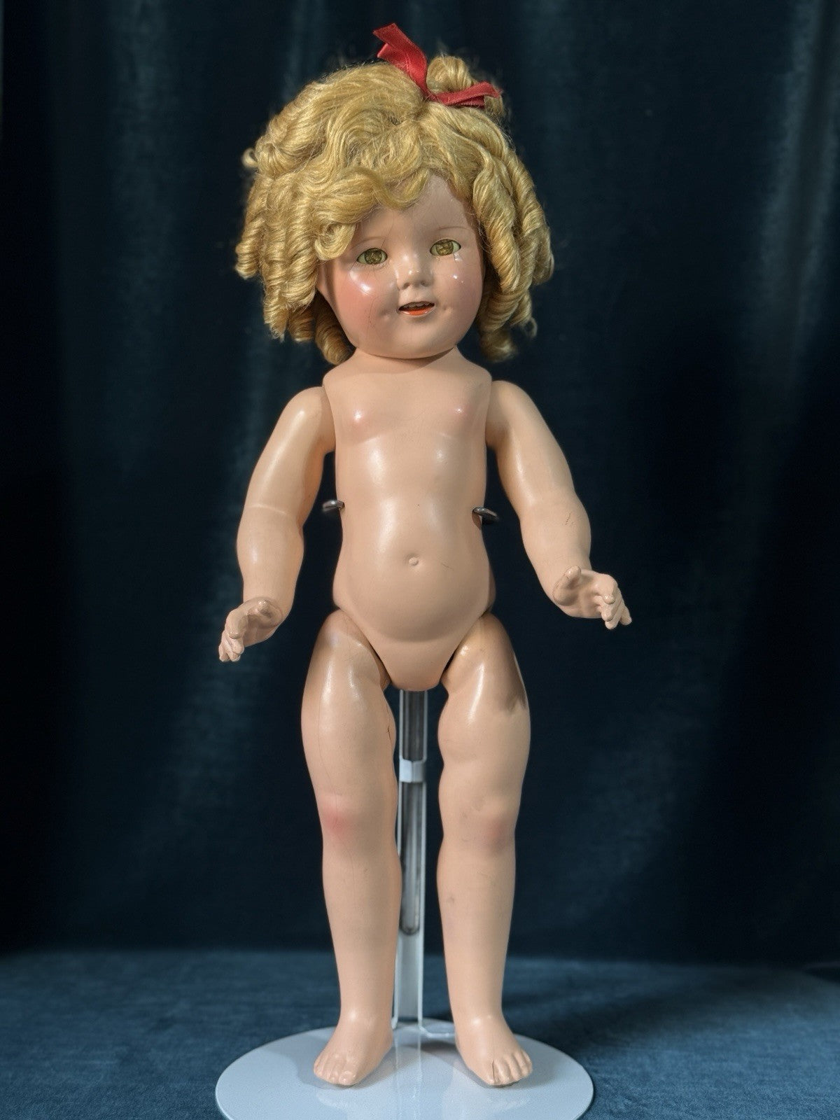 All Original Vintage 1930’s Composition 18” Shirley Temple Doll by Ideal Company