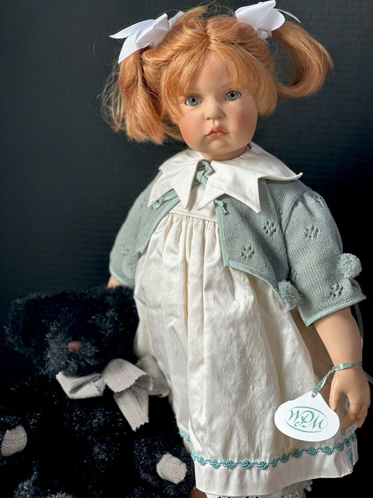 Vinyl Waltershauser Piccolina II 24” Doll Hildegard Gunzel LE 500 Box/Tag/COA