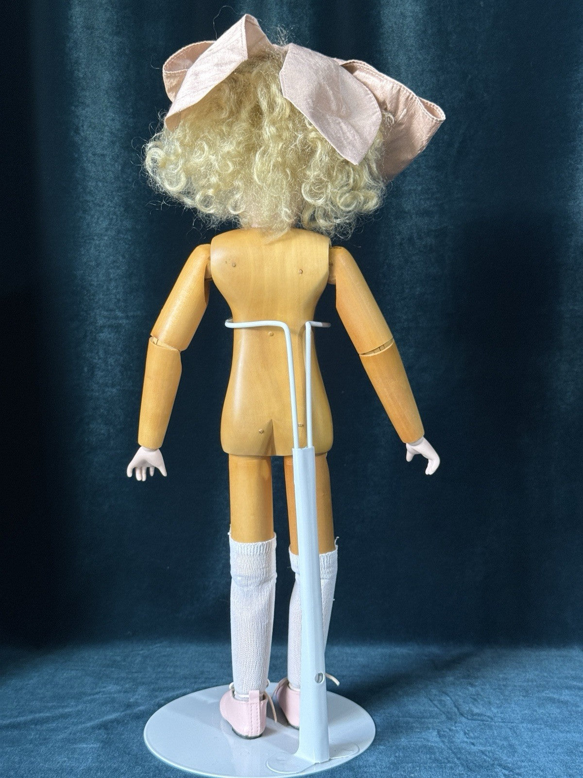 Large Wendy Lawton “Mary Marie” Wooden and Porcelain 16” Doll LE 250 Box