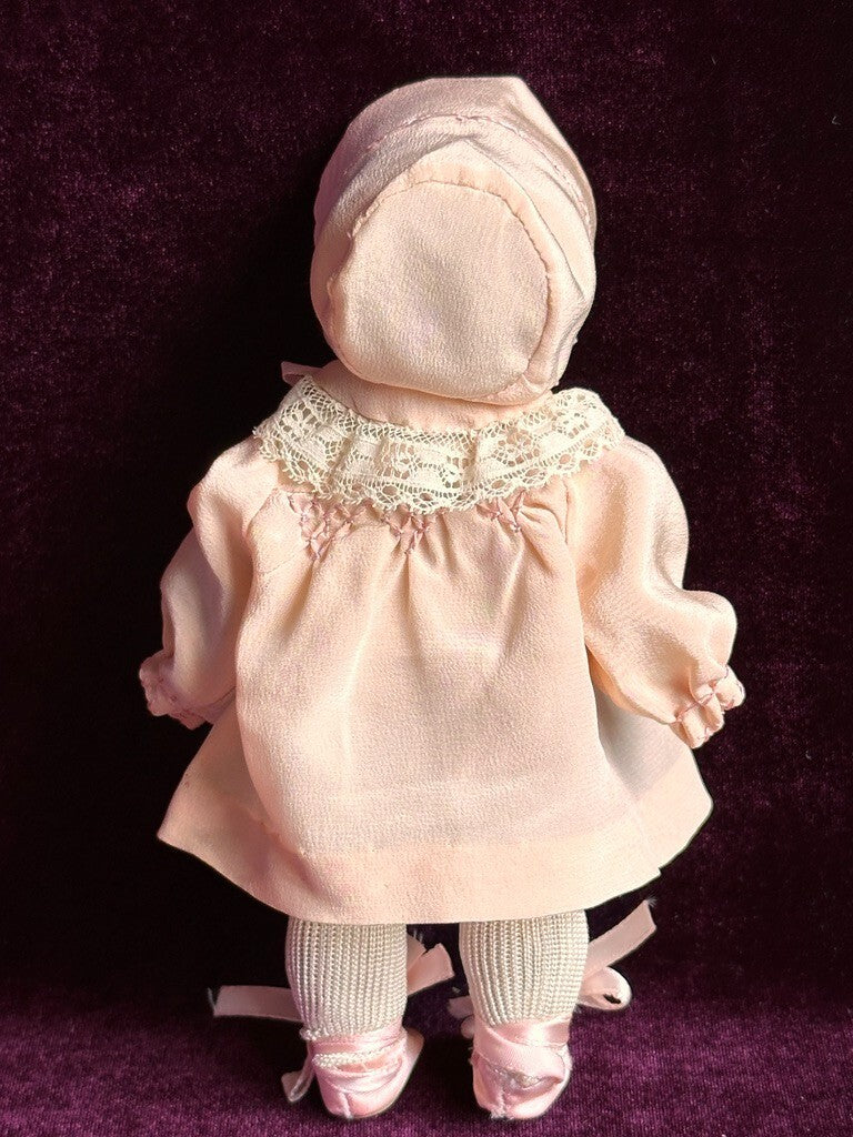 Antique German 7” Armand Marseille 253 Googly Eyes Bisque Head Doll