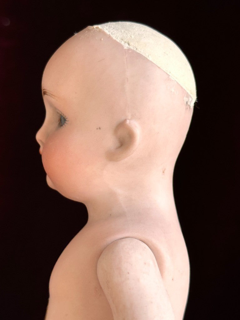 Large Antique German 7.5” Kestner 150 All Bisque Mignonette Doll