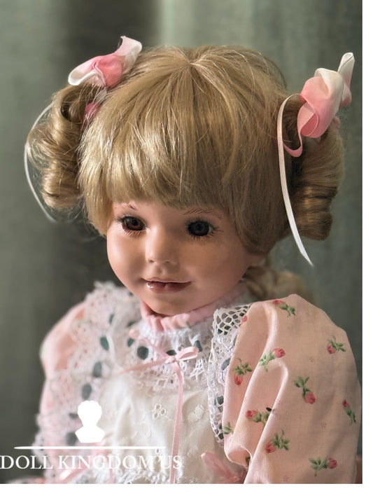Artist Reproduction Of Porcelain 29” Doll “Shannon” Donna Rubert Mold