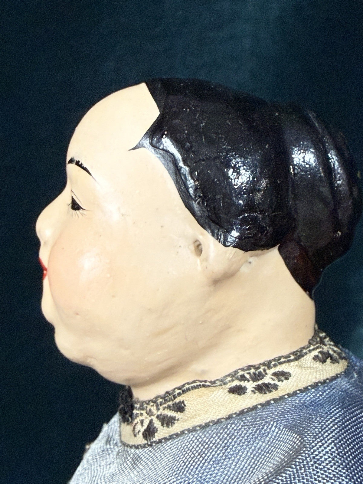 Lot Of 2 Vintage Composition 11.5” Dolls “Chinese Merchant Mr Foo And His Wife”