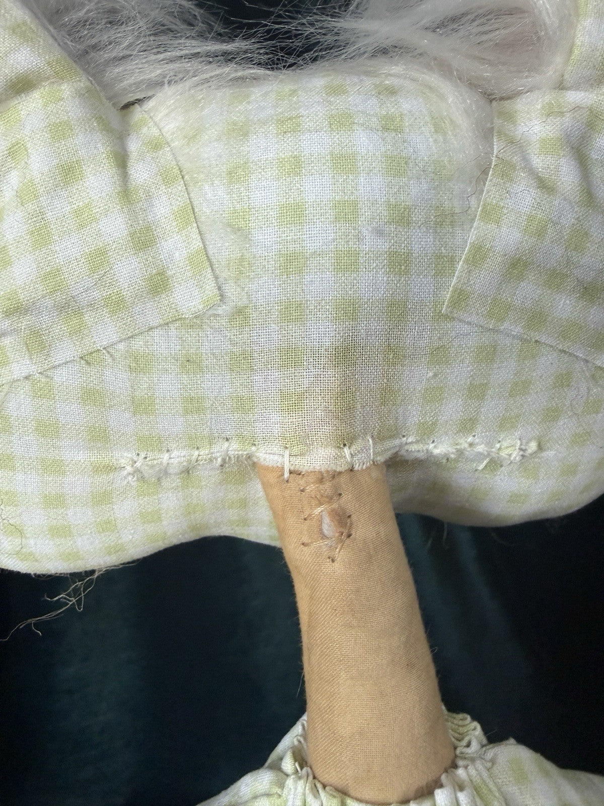OOAK (?) Artist Handmade Whimsical Cloth 22” Doll “Bunny”