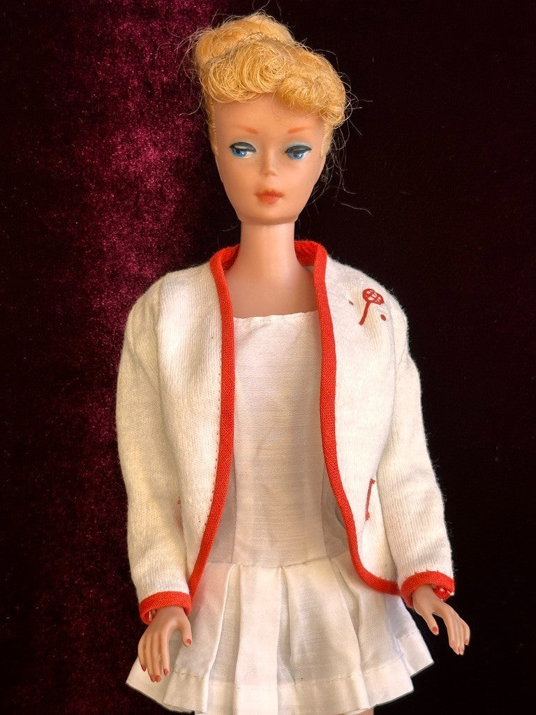 Early Mattel Vintage Blonde Ponytail Barbie Doll