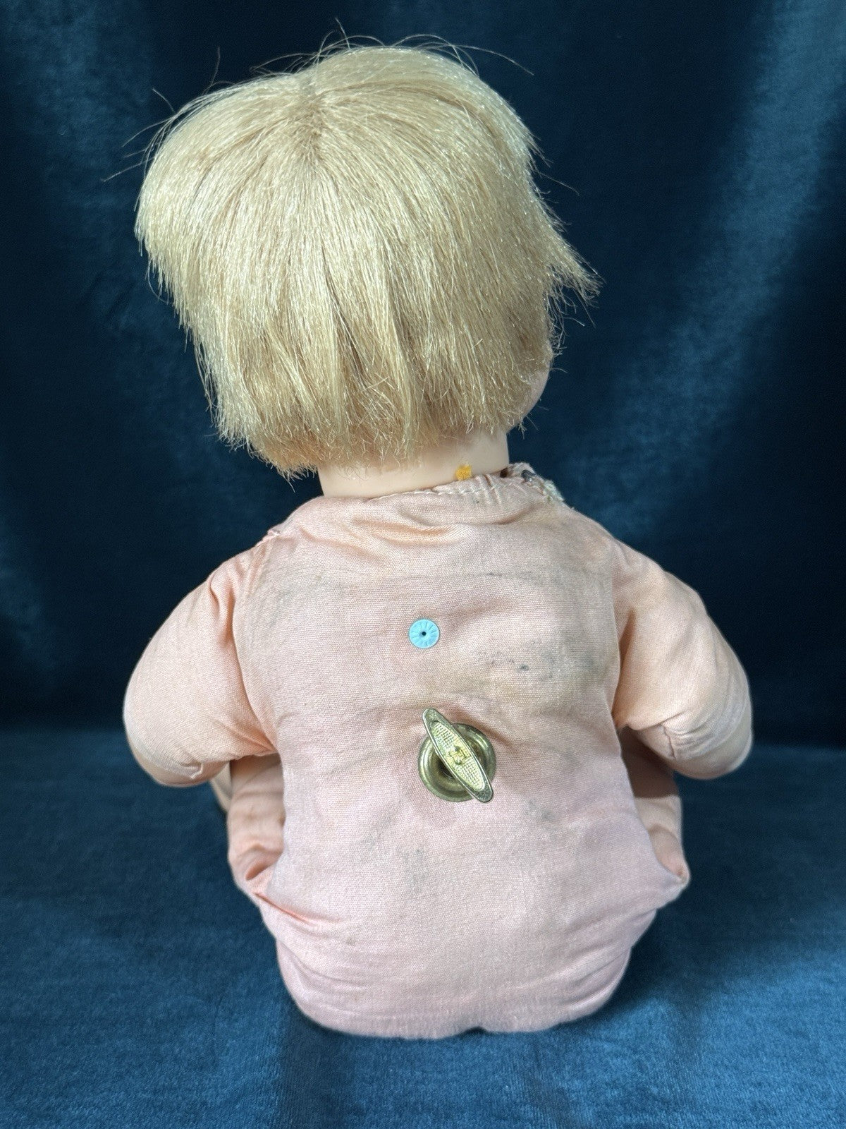 Vintage 1960’s Ideal Thumbelina 14” Doll Working Mechanism Box/Tagged Dress