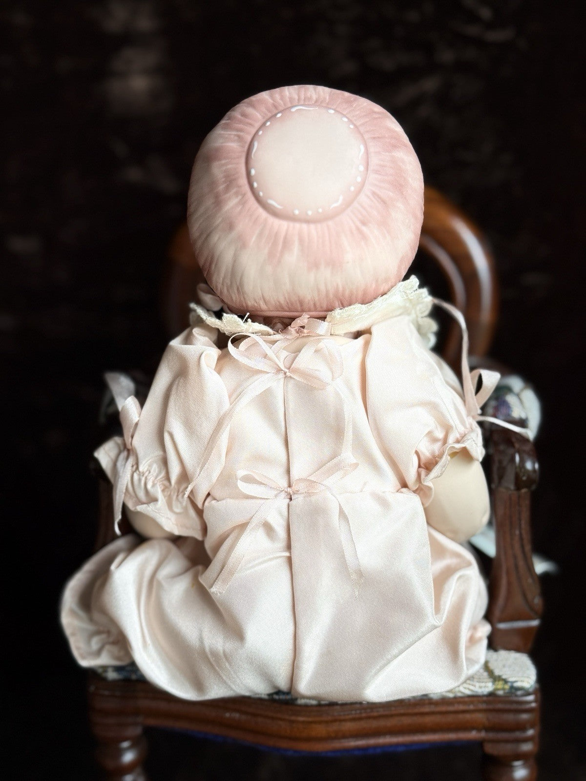 Collectible UFDC Artist Darlene Lane Porcelain/Composition 10.5” Carrissa Doll