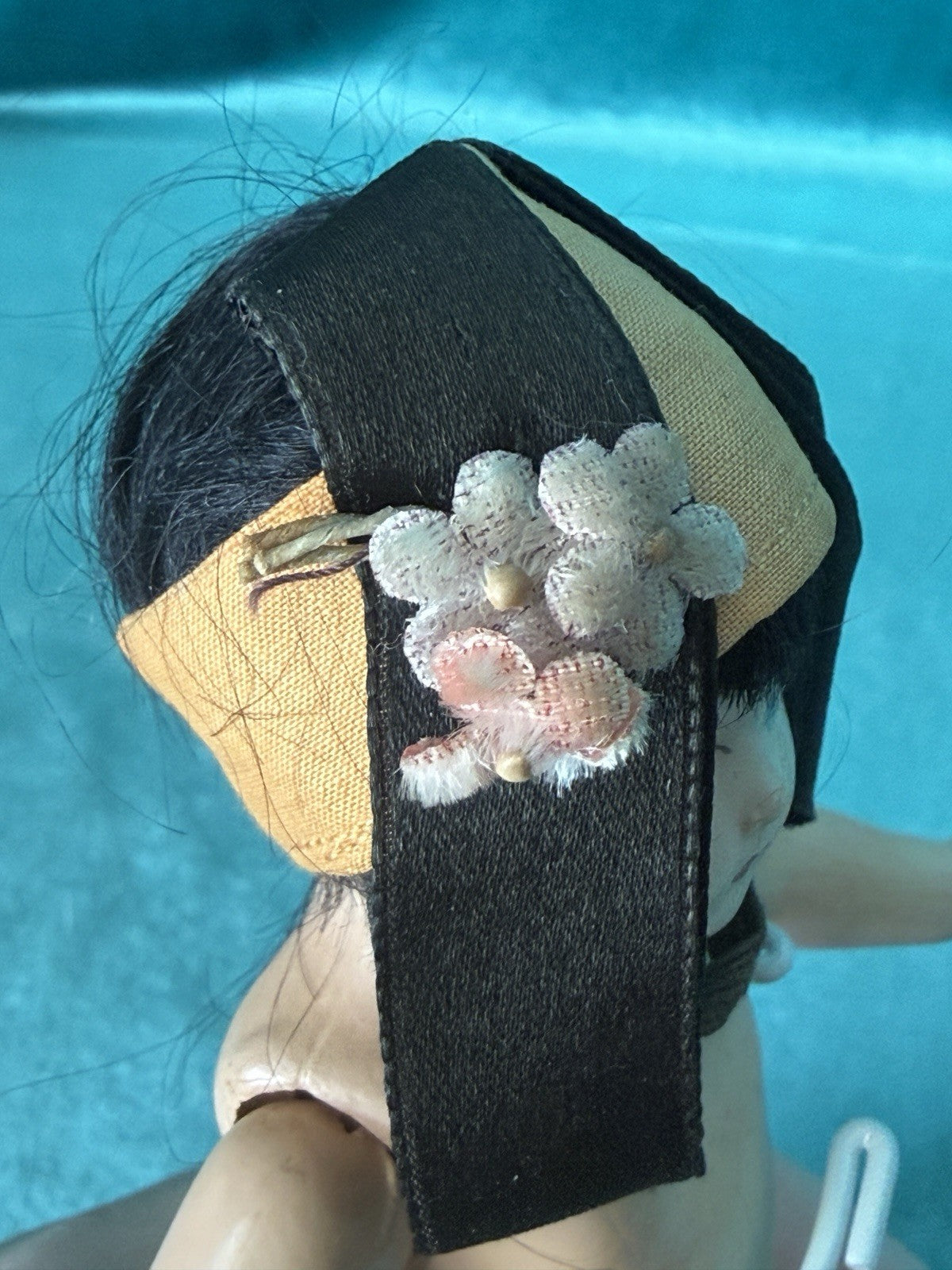 Rare Vintage 1936 Composition Madame Alexander  "Tiny Betty" Chinese 7” Doll