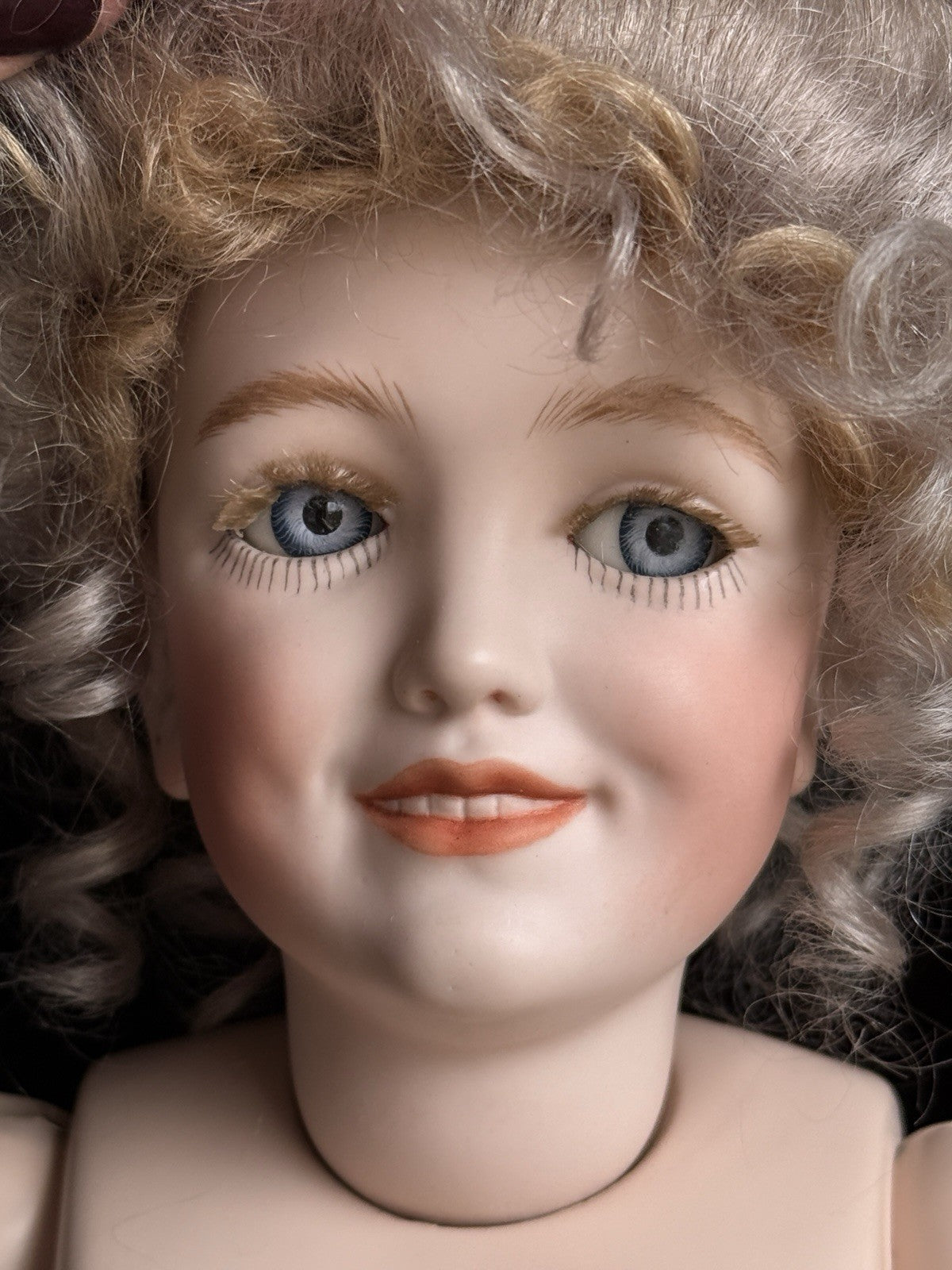 Very Rare Compo 21” Reproduction of Antique Simon Halbig 1388 Lady Fashion Doll