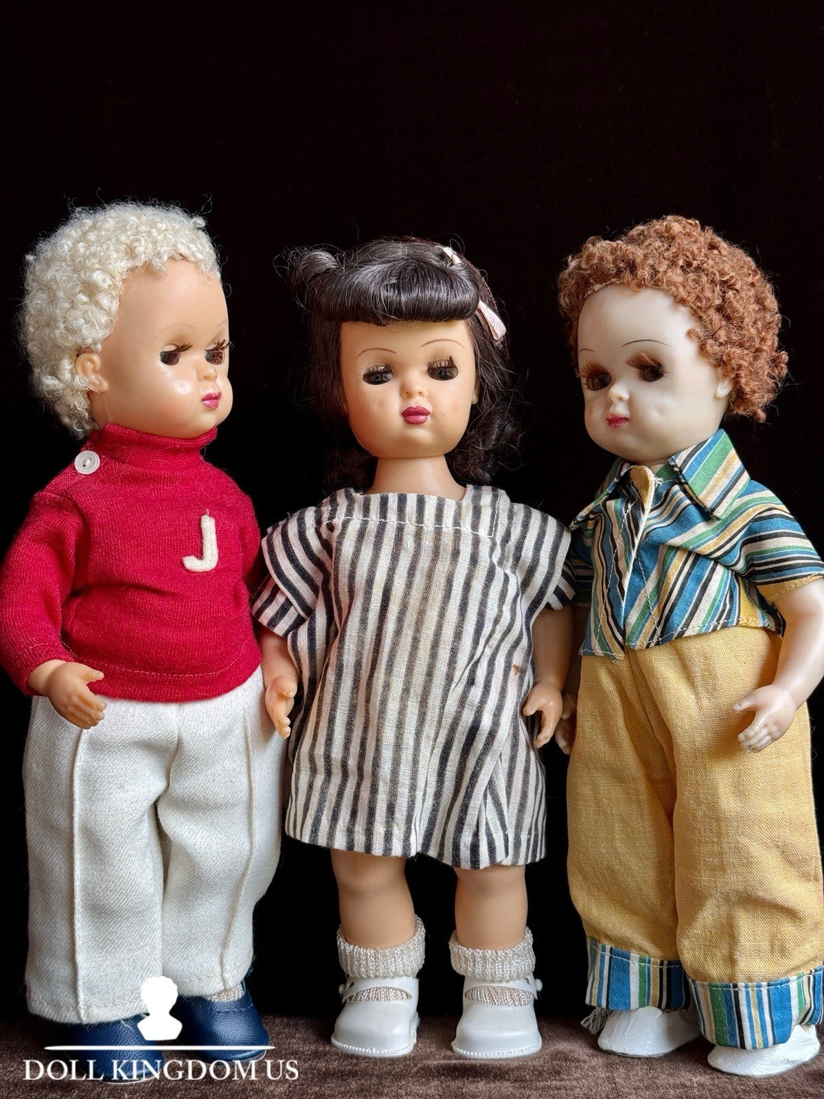 Lot of 3 Plastic Tiny Terri Lee Dolls