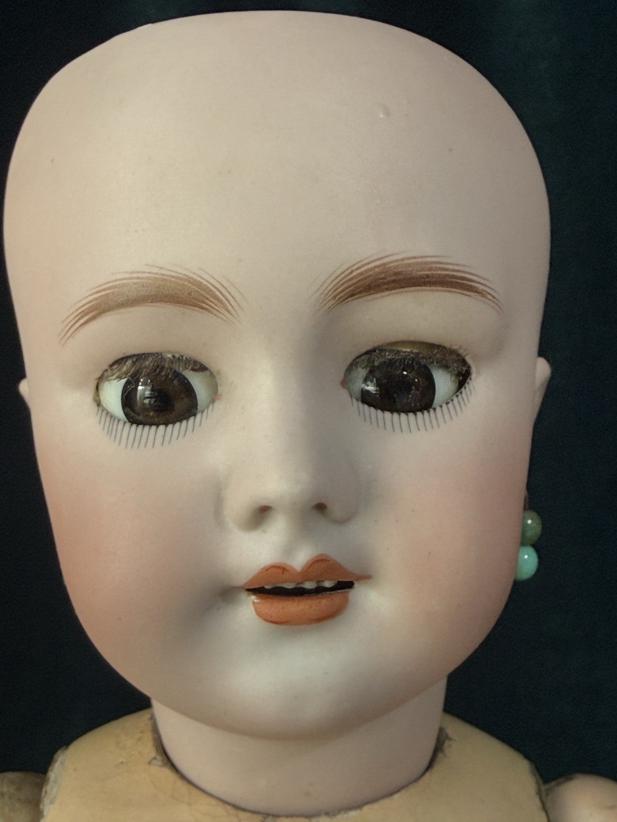 Antique German/French Tete Jumeau Simon Halbig Dep Bisque Head 19” Doll