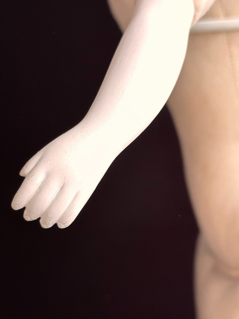 Rare Antique German 21” Bisque Parian China Fashion Doll