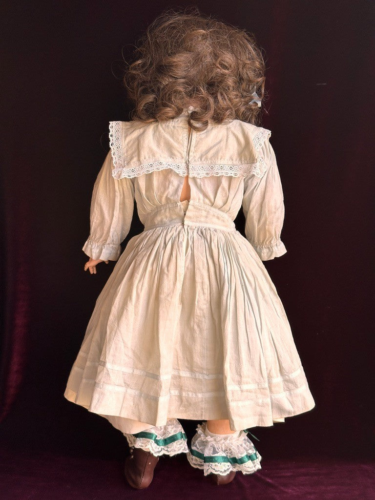 Large Antique German 28" Simon & Halbig Kammer & Reinhardt 73 Bisque Head Doll