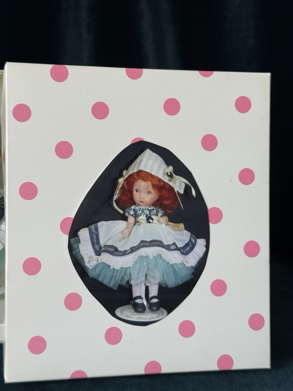 MIB Nancy Ann “Forget Me Not” Dianna Effner Doll LE 155/1000 Box/COA/Tag/Stand