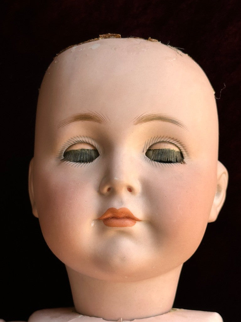 Antique German 26” Kammer Reinhardt 117 Mein Liebling Bisque Head Doll