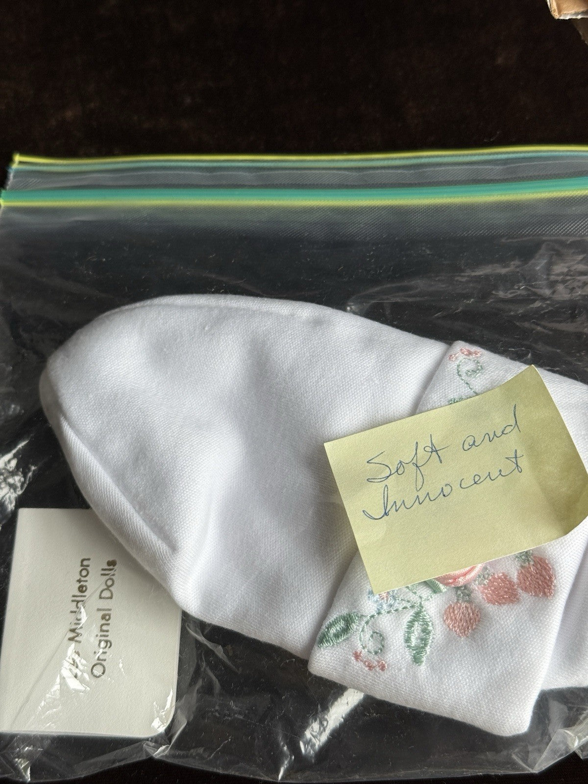 Lee Middleton Soft & Innocen Vinyl Cloth Baby Doll by Reva Schick LE 2500 in Box
