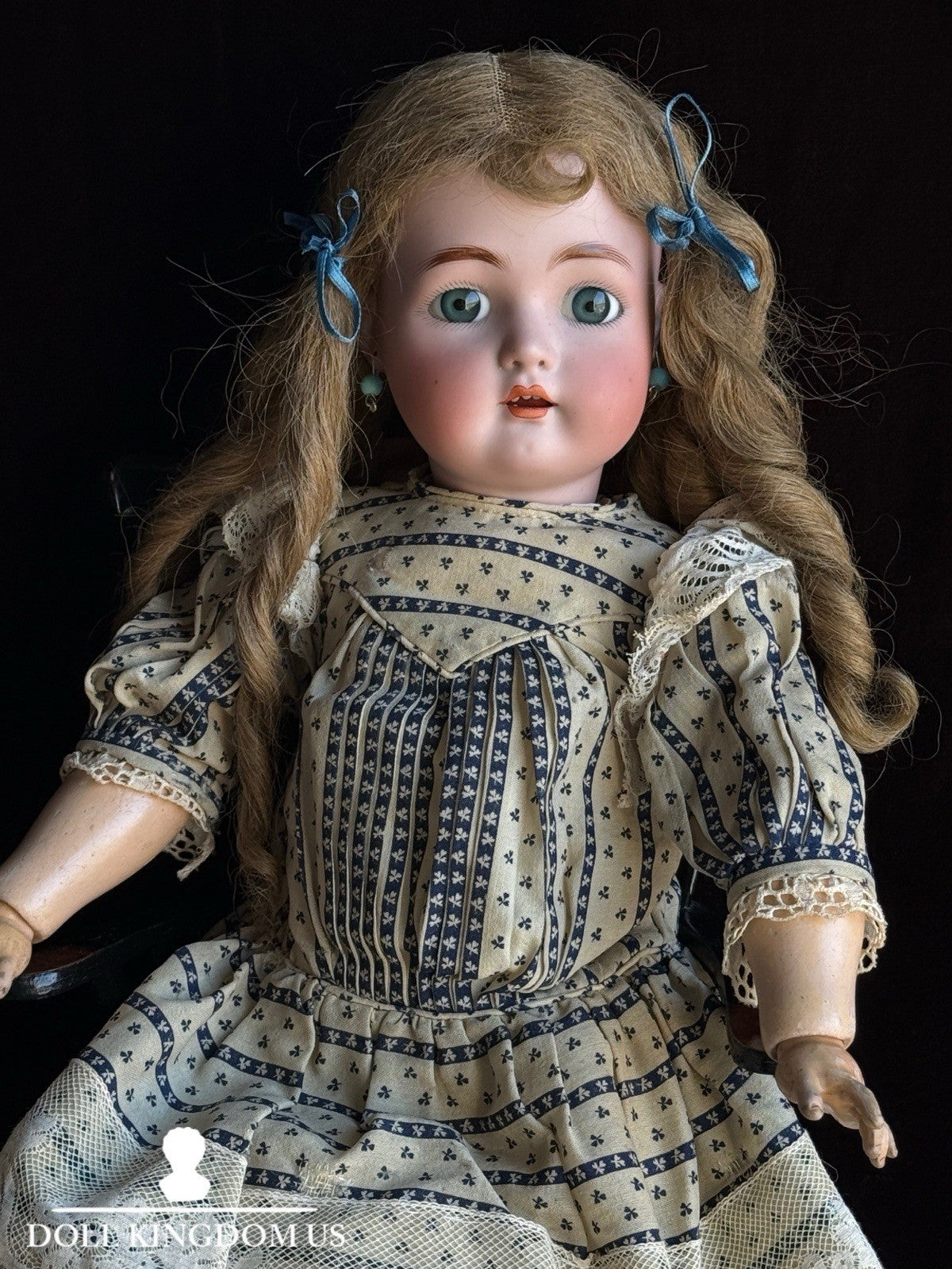 Antique German 19.5” Simon & Halbig Kammer & Reinhardt 53 Bisque Head Doll