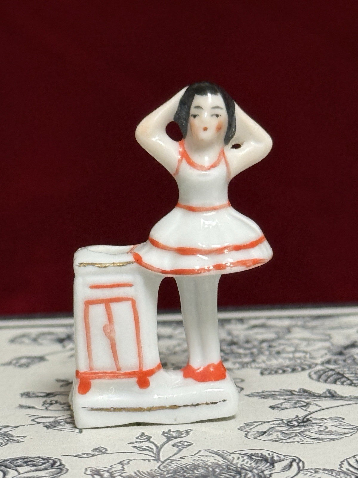Antique 1930’s German/USA Birthday Cake Circus Candle Holders Children’s Game